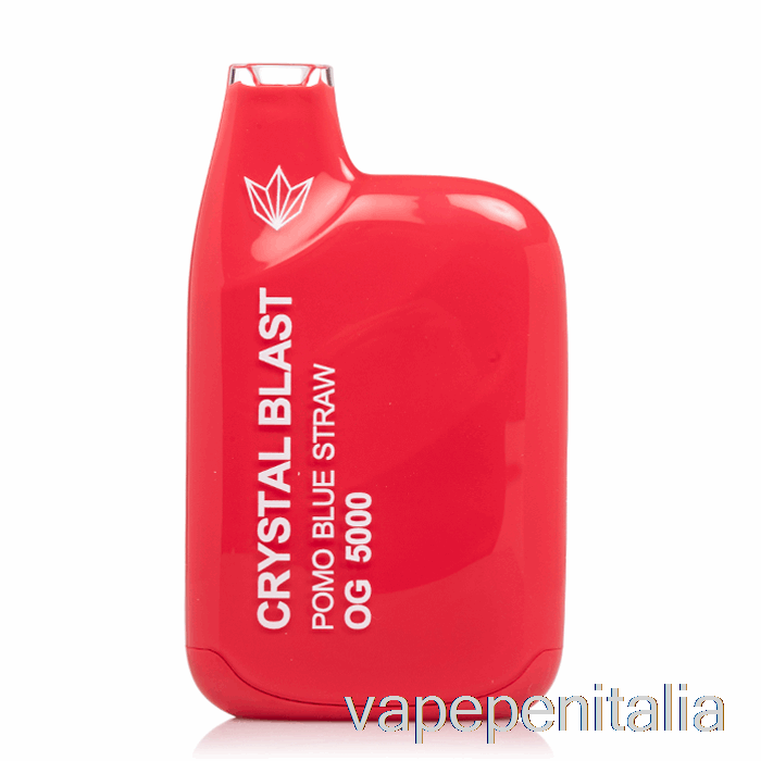 Penna Vape Crystal Blast Og5000 Cannuccia Pomo Blu Usa E Getta
